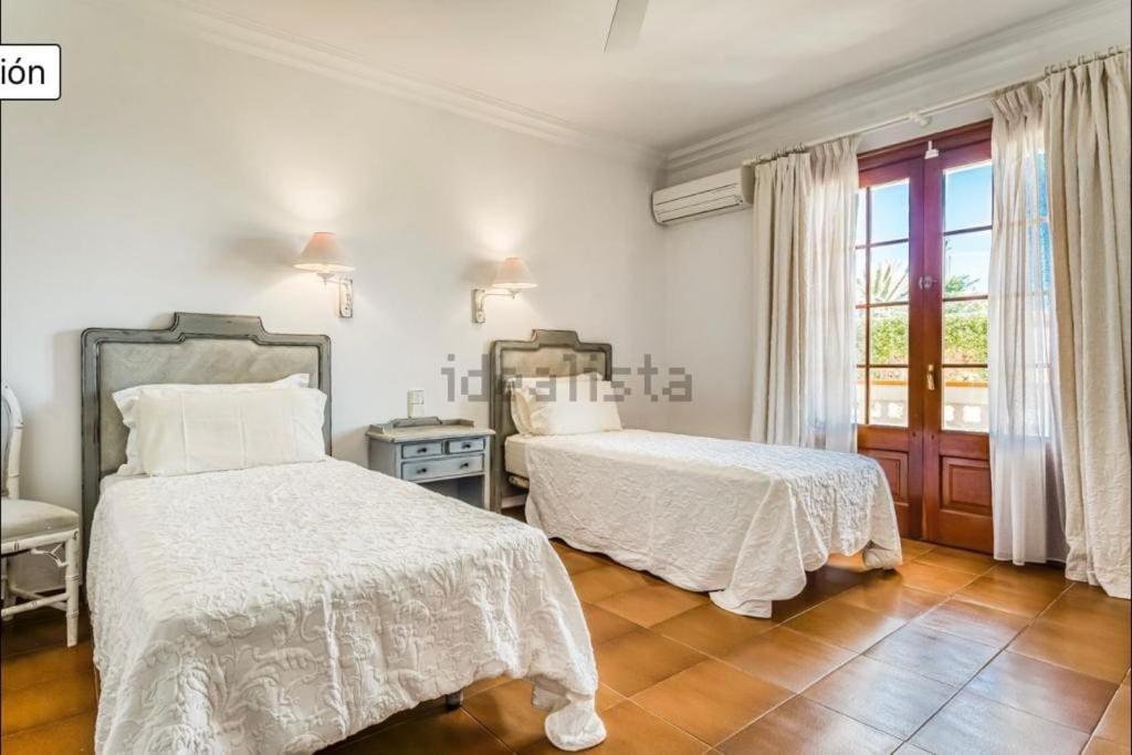 La Calma Espectacular Villa Con Jardin Y Piscina En Menorca サルガール エクステリア 写真
