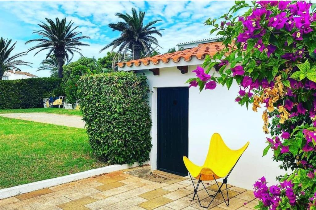 La Calma Espectacular Villa Con Jardin Y Piscina En Menorca サルガール エクステリア 写真